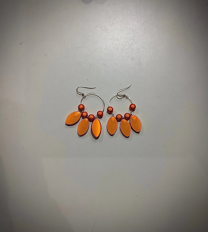 Linda Toye Jewellery - Lola Earring Orange
