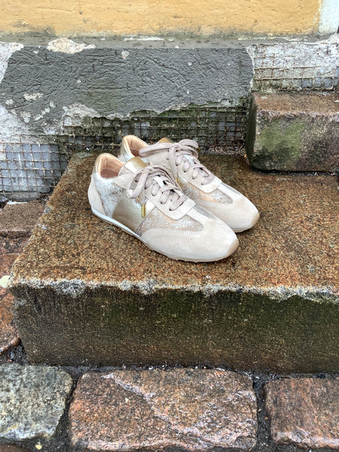 Babouche Lifestyle - Yolanda Sneaker Beige/Gold