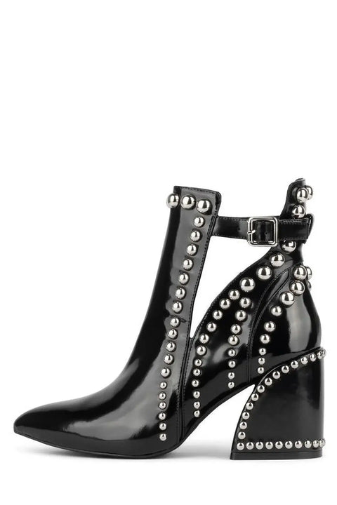 Jeffrey Campbell - Valeria Heeled Ankle Boot Black - UNNA S