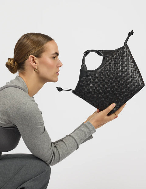 O My Bag Amsterdam - Mara Midi Black Woven UNNA S