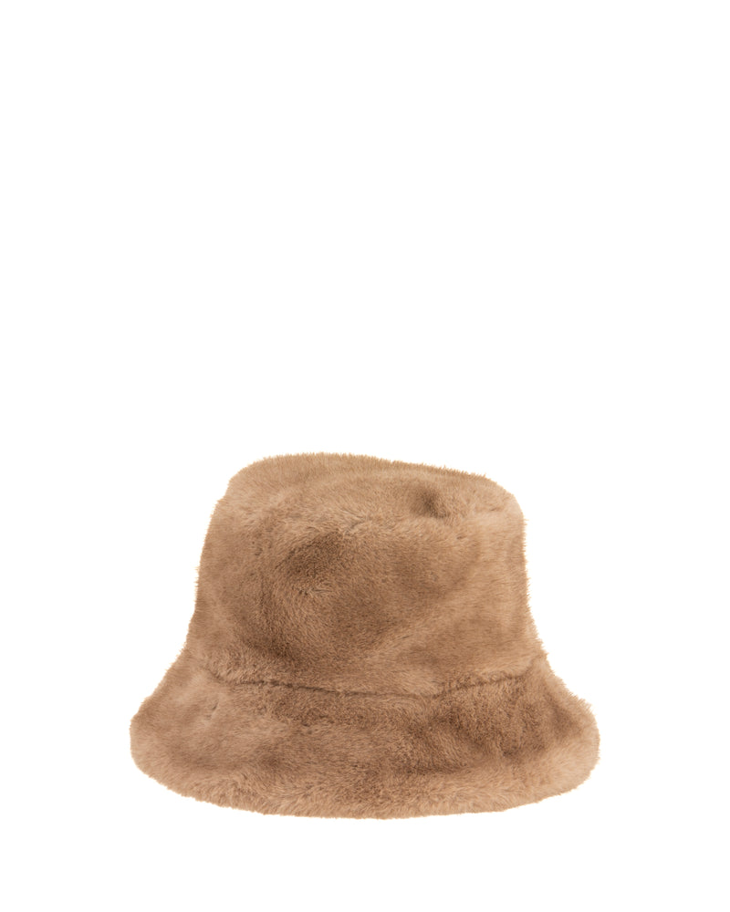 Alex•Max - Fur Hat Taupe