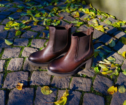 Unisa - Fiammetta Heeled Chelsea Boot Brown