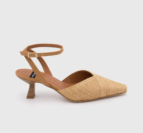 Ángel Alarcón - Helen Slingback Beige - UNNA S