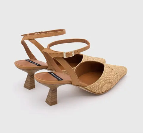 Ángel Alarcón - Helen Slingback Beige - UNNA S
