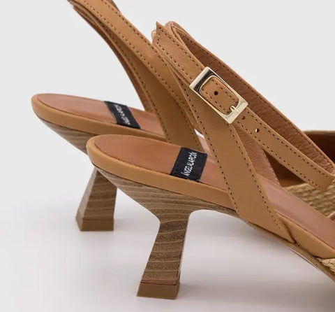Ángel Alarcón - Helen Slingback Beige - UNNA S