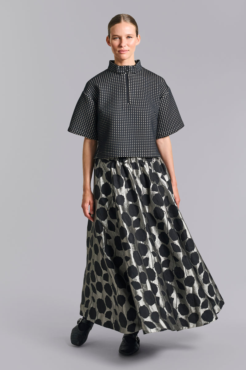 Bitte Kai Rand - Flower Skirt Black/Silver