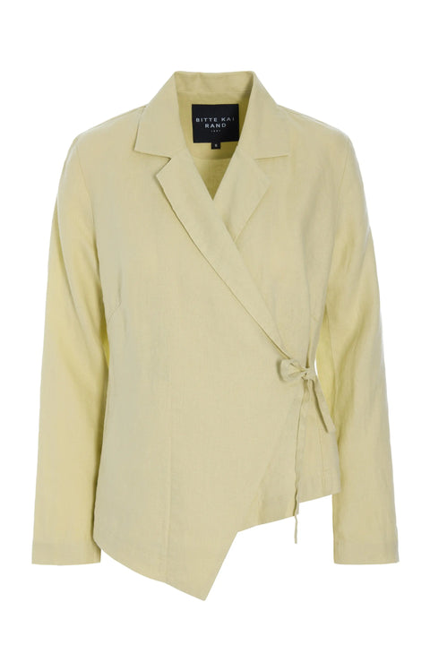 Bitte Kai Rand - Lala Linen Jacket Pistachio Green UnnaS