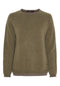 BTF•CPH - Cashmere-Merino Pullover Olive/Grey