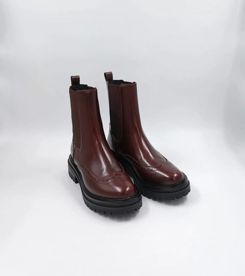 Bibi Lou - Lianna Ankle Boot Cognac - UNNA S