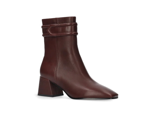 Bibi Lou - Cassandra Ankle Boot Burgundy - UNNA S