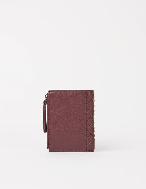 O My Bag Amsterdam - Jamie Wallet Dark Cherry Woven