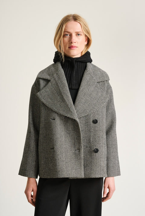 Bitte Kai Rand - Nishin Jacket Black and White
