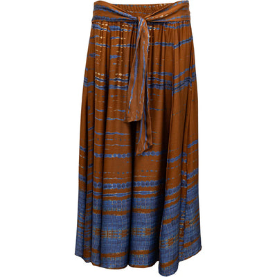 CostaMani - Meredith Skirt Brown/Blue