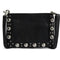 Depeche. - Mathilde Leather Clutch With Studs Black UNNA S