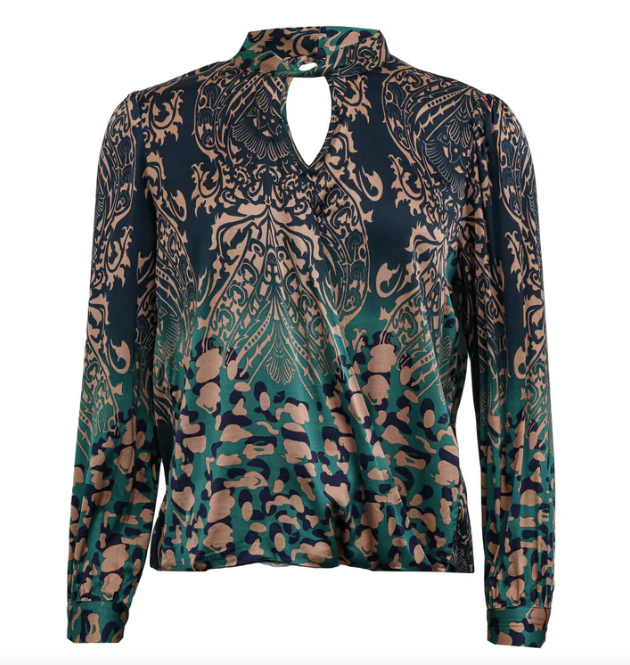 Costamani - Amanda Blouse Rain Forest