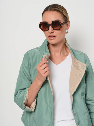 LaSalle - Reversible Jacket Mint/Vanilia