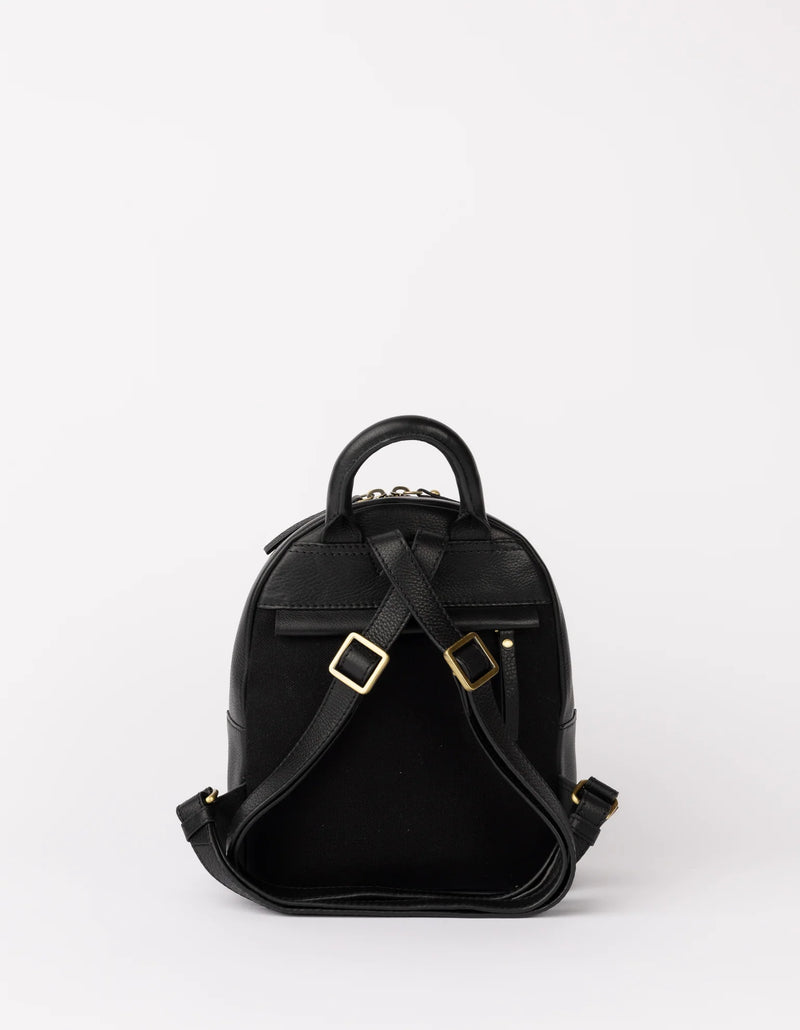 O My Bag Amsterdam - Ivy Mini Backpack Black