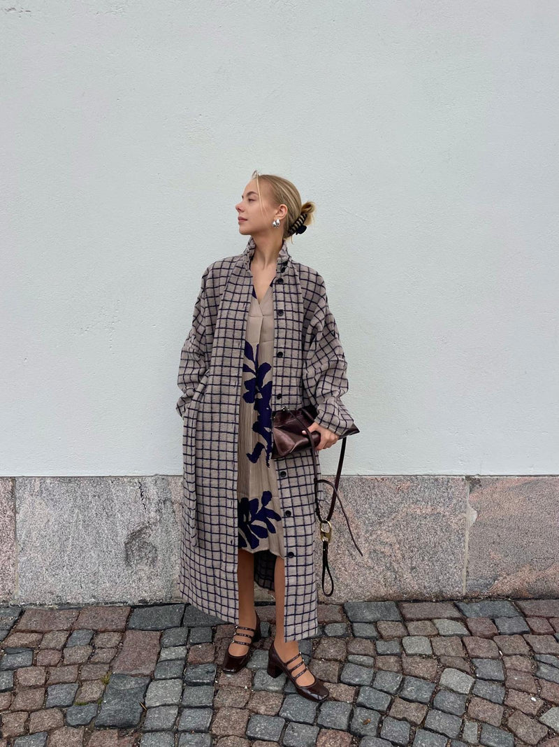 Bitte Kai Rand - Oversize Coat Checkered