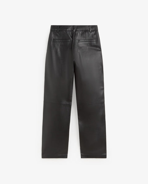 Yerse - Eve Sheepskin Pants Black