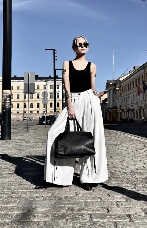 Mes Demoiselles Paris – Fleur Jeans White - UNNA S