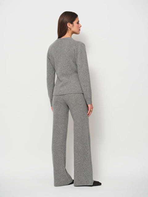 LaSalle - Faye Wrap Cardigan Grey