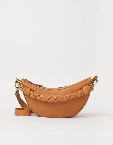 O My Bag - Leo Midi Wild Oak Soft Grain Leather UNNA S