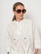 LaSalle - Ajour Shirt White - UNNA S