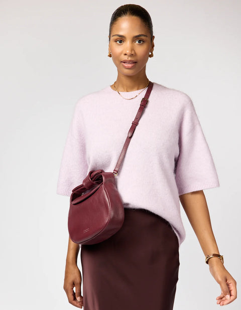 O My Bag - Coco Croissant Dark Cherry