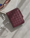 O My Bag Amsterdam - Jamie Wallet Dark Cherry Woven