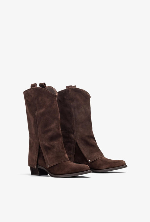 Unisa - Gloria Western Boot Brown - UNNA S