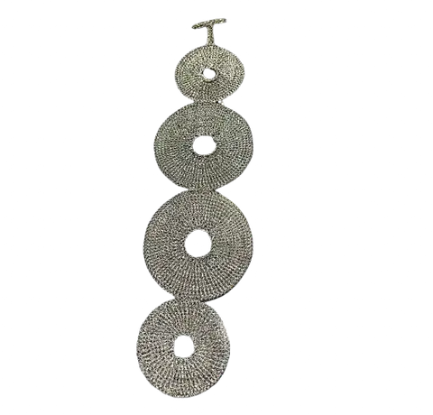 Lotta & Djossou Paris - Soler Bracelet Silver - UNNA S