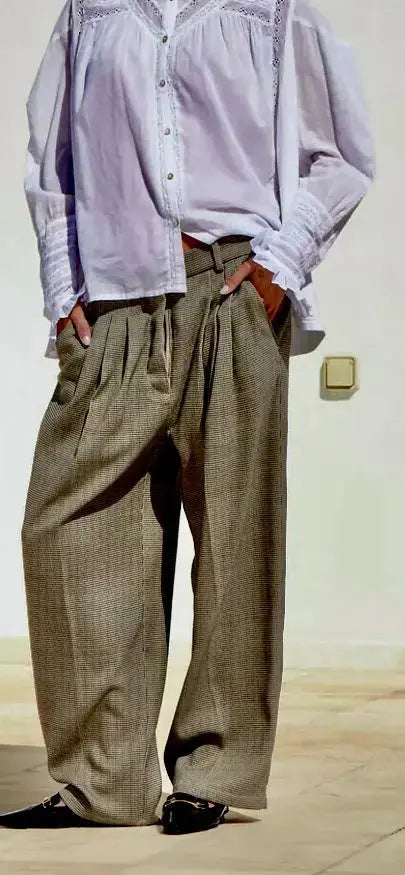 Mes Demoiselles Paris – Class Pants Taupe UnnaS