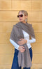 LaSalle - Cashmere Scarf Coffee - UNNA S