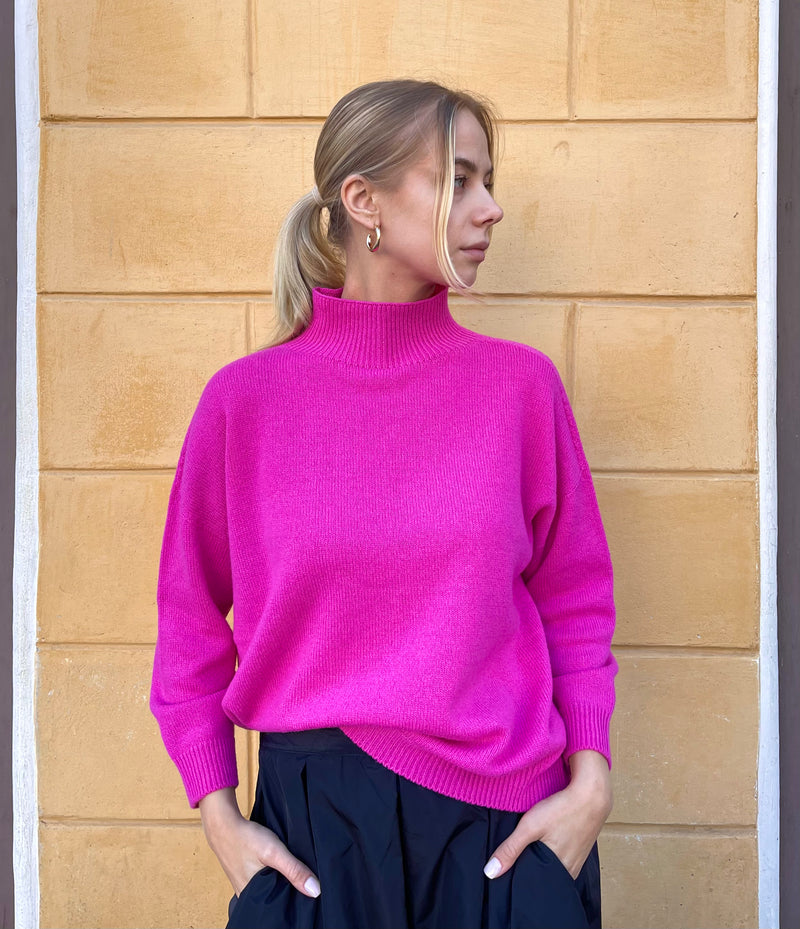 Lasa - Short Sleeve Sweater Camel