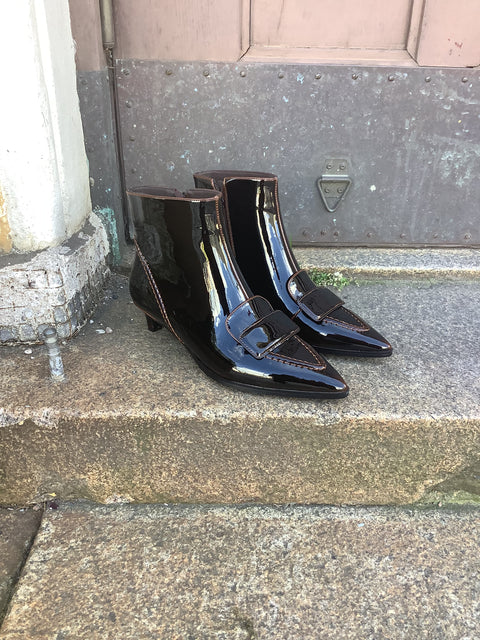 Noa Harmon - Beatrice Ankle Boots Dark Brown