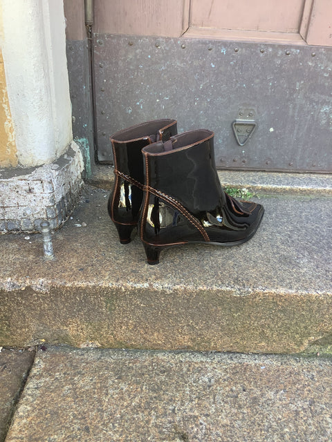 Noa Harmon - Beatrice Ankle Boots Dark Brown