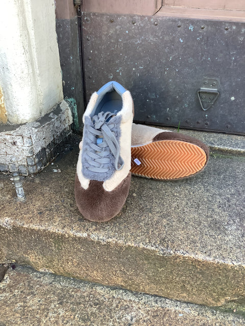 Noa Harmon - Delores Teddy Sneakers Brown/Beige