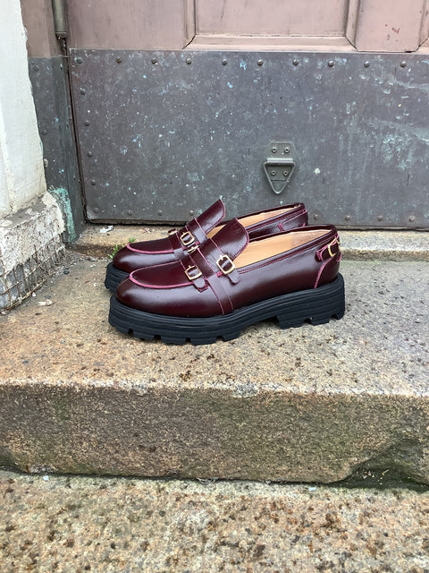 Babouche Lifestyle - Eleni Loafer Burgundy