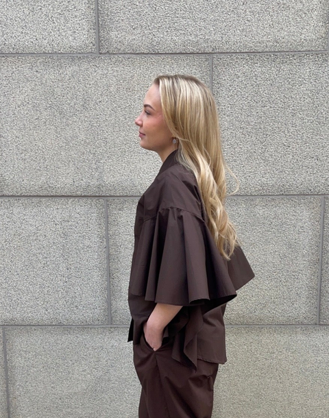 MeiMeij - Ambra Cotton Pants Mocha UnnaS