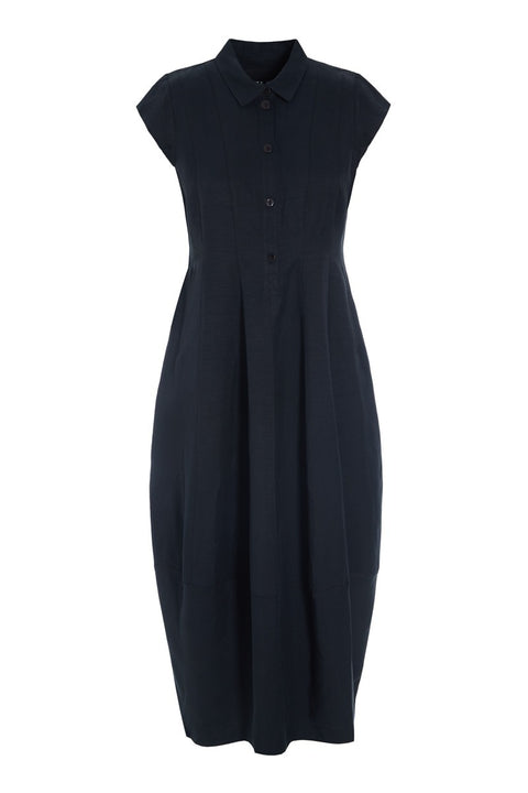 Bitte Kai Rand - Sukosu Dress with Collar Black UnnaS