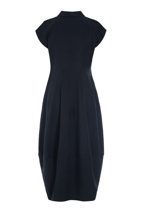 Bitte Kai Rand - Sukosu Dress with Collar Black UnnaS