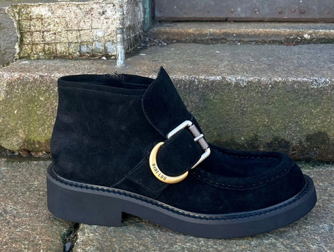 Bibi Lou - Becky Ankle Boot Black - UNNA S