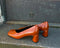 Halmanera - Helen Leather Pump Burnt Orange - UNNA S