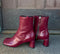 Halmanera - Rosa Ankle Boot Burgundy - UNNA S