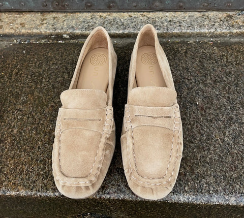 Unisa - Senda Suede Loafer Light Beige UnnaS