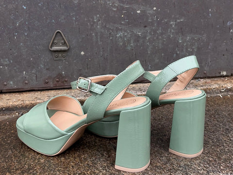 Unisa - Noelia Heeled Sandal Mint UnnaS