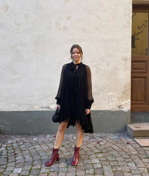 Mes Demoiselles Paris –  Ariana Dress Black - UNNA S