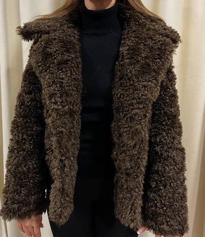 Alex•Max - Alexandra Fur Jacket Brown
