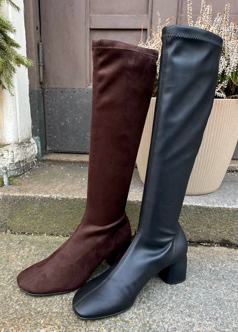 Ángel Alarcon - Maribel Stretch Boot Black - UNNA S