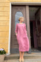 By Basics - Linen Dress Long Dusty Camelia - UNNA S